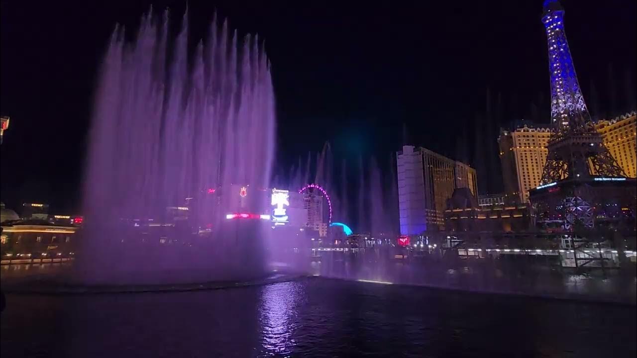 Vegas Trip 2023 Bellagio Fountain Show YouTube