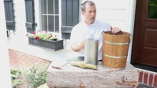 Country Ice Cream Freezer