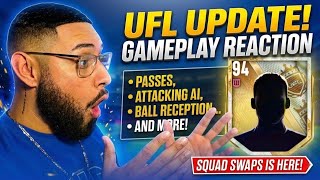 UFL- HUGE Gameplay Update Is HERE.. Squad Swaps Looks INSANE! 🔥