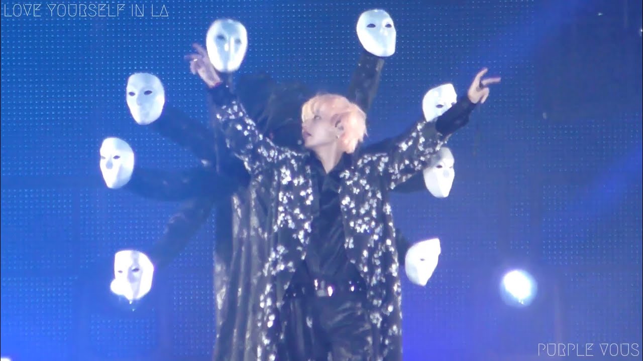 180908 BTS 방탄소년단 Singularity V 뷔 Focus (4K) @ LOVE YOURSELF IN LA