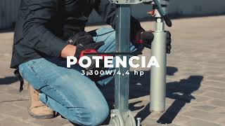 Testiguera 7 3300W 24Kg 700Rpm Pedestal Inclinable Hdtools