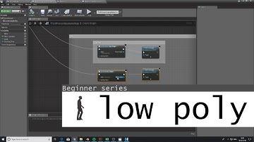 UE4 Beginner Tutorial series: Low Poly Survival Game #6 (Material UI)