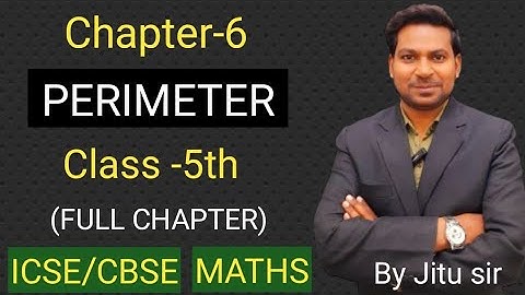 PERIMETER/MATHS/ICSE/Class 5th/concept class by RS LEARNING #maths #icse #cbse