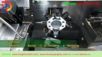 Gia công các chi tiết phức tạp nhỏ và siêu nhỏ trên máy CNC cấp phôi tự động│Hotline 08.1900 4080