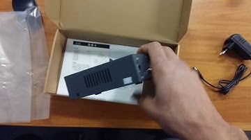 Unboxing video 8 channel video quad