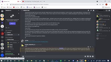 trigger warning: debate