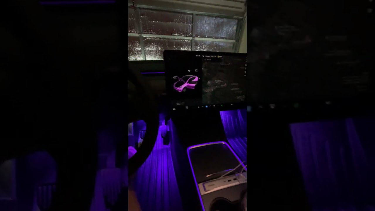 Tesla Model Y Interior Lights