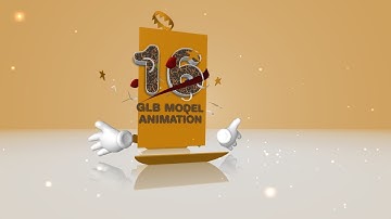 BluffTitler + support 3D model animations + in the GLB format