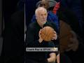 Gregg Popovich left alone in the corner! 🎯👀 | #Shorts