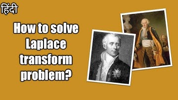 How to solve Laplace transform problem? (Hindi)