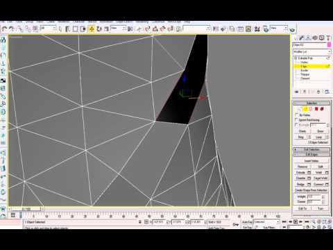 3d max дырки в модели, как их заклеить ,