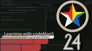 JavaScript Basic 24: Augmented Division | FreeCodeCamp |