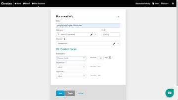 Basics of Document Management for ISO 9001 with software