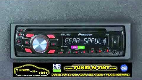 FAQ- DEH-3300UB- Initial Setup Menu-1