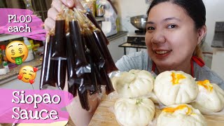 Siopao Sauce Recipe pang Negosyo, napakasarap na kapares ma pa asado man o bola bola.