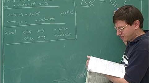 More on one-dimensional kinematics (12)