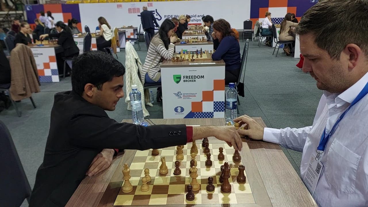 FIDE Online World Corporate Championship: Nihal Sarin holds Anish