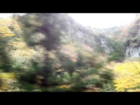 11月1日 香落渓の紅葉はまだ早い Youtube