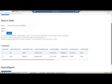 Web development using web2py and python part 17