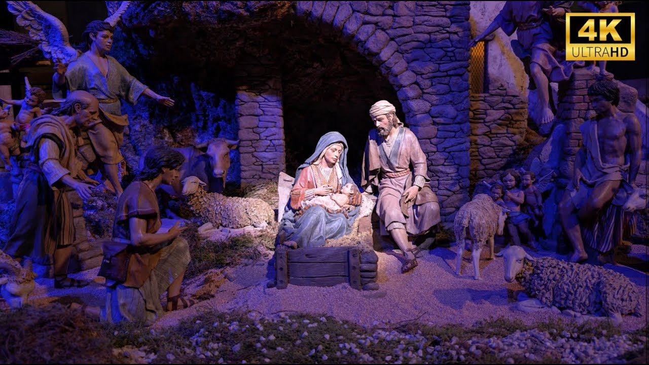 (4K) BELÉN DEL AYUNTAMIENTO DE MADRID(PLAZA DE CIBELES) 2024 | #NavidadMadrid2024