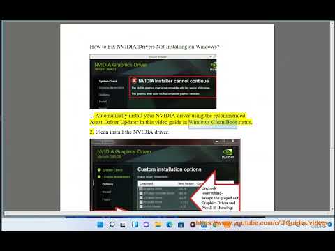 Fix NVIDIA Drivers Not Installing on Windows 11/10/8/7 (7/4/2023 updated)