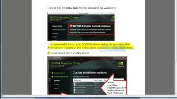 Fix NVIDIA Drivers Not Installing on Windows 11/10/8/7 (7/4/2023 updated)