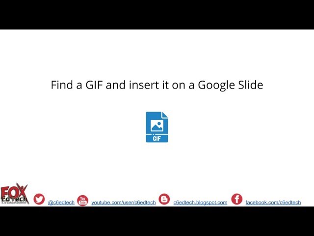 How To Add a GIF to Google Slides - Lexnet