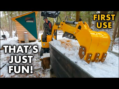 Can A Mini Excavator Save Your Back? Ask Your Doctor Today!  Ep222