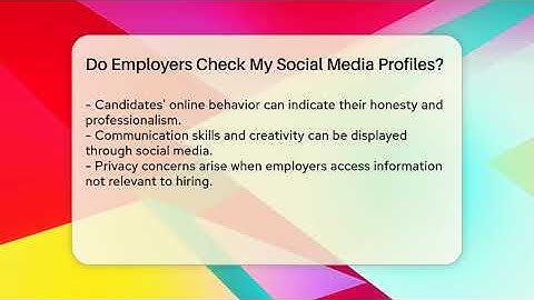 Do Employers Check My Social Media Profiles? - Everyday-Networking