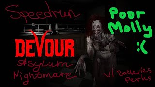 Devour: Asylum - Speedrun Nightmare Batteries/Perks in 15:25 [World Record]