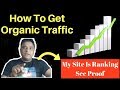 How To Rank and Get Organic Traffic With Live Demo In Hindi