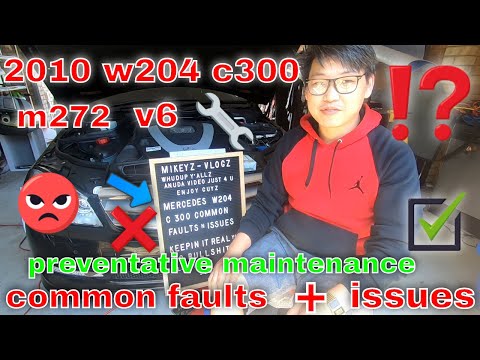 2010-mercedes-w204-c300-common-faults-and-issues-v6-m272-be-warned