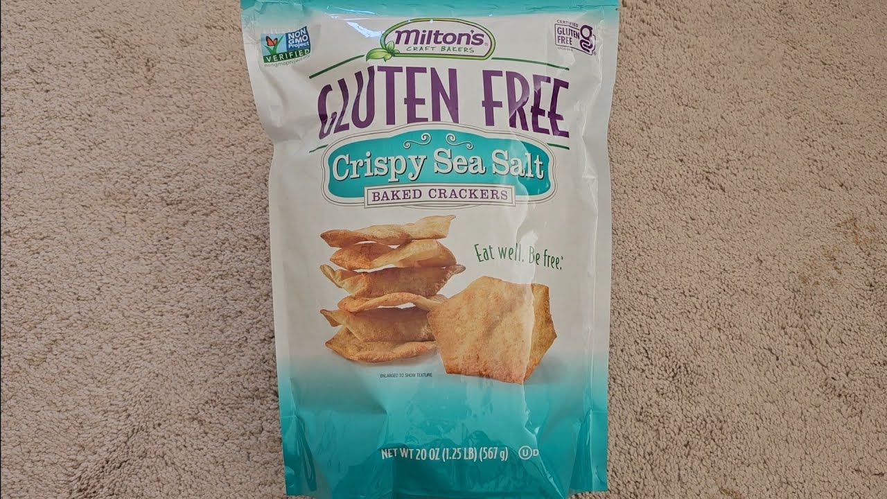 Costco Item Review Milton's Gluten Free Crispy Sea Salt Baked Crackers