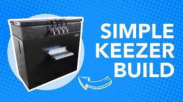 How to make a Keezer for home brew on tap | A simple DIY Kegerator with built-in temperature control