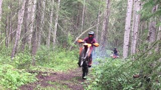 Ripping My Favorite Trails 1999 KTM 125SX