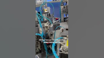 Cabinet hinge full automatic assembly machine manufacturing factory#3Dhingebase hingeassemblymachine