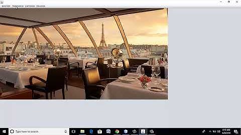 program restaurant menggunakan netbeans 8.1