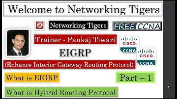 Free(NEW)CCNA|144 What is EIGRP Protocol in Hindi | Hybrid Protocol ?|CCNA200-301 Complete Course
