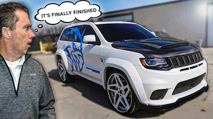 I REBUILT a $35,000 Water Damaged TRACKHAWK From Copart: Part 2