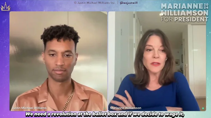 2024 Democratic Presidential Candidate | Marianne Williamson | IT’S OUR TURN NOW