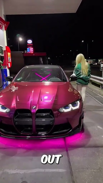 Metallic Pink BMW #bmw #m4 #Pink cred: (@mareikefox)