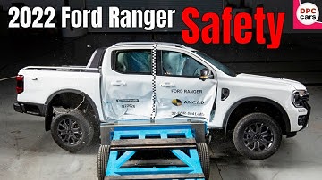 2022 Ford Ranger Pickup Truck Safety Test