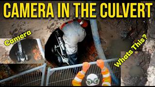 Llangollen Canal Breach, Whitchurch.  Camera In The Culvert!!  Discovery Late in Video Too!