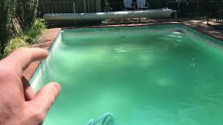 Swimming Pool prep for paint DIRT REMOVAL spring 4/27/2024 vid9 by NowAFix MKN Garage mknMike No views 4 days ago 40 seconds