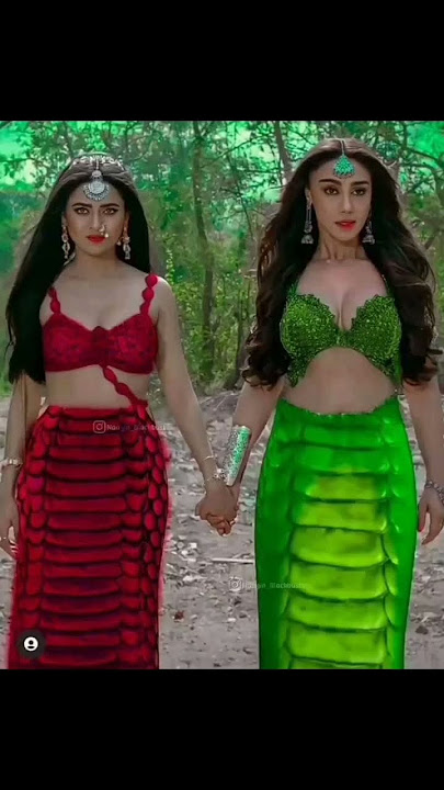 Nagin🐍6#moment sets🐍#tejaswiprakash#🔥😱Pratha&Mehak👸✨💘