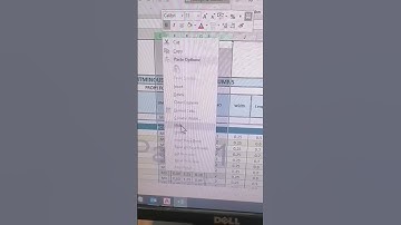 ازاي تخفي أعمده في الاكسيل وترجعها تاني #excel  #excelsheets