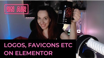How to upload logos and favicons using Elementor on Wordpress