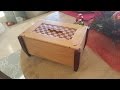 Purple Heart and Alder Memory Box