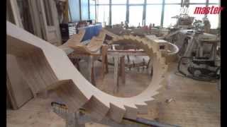 Milling of Circular Staircase Stringers