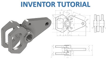 Inventor Tutorial #270 | 3D Model Basic Beginners